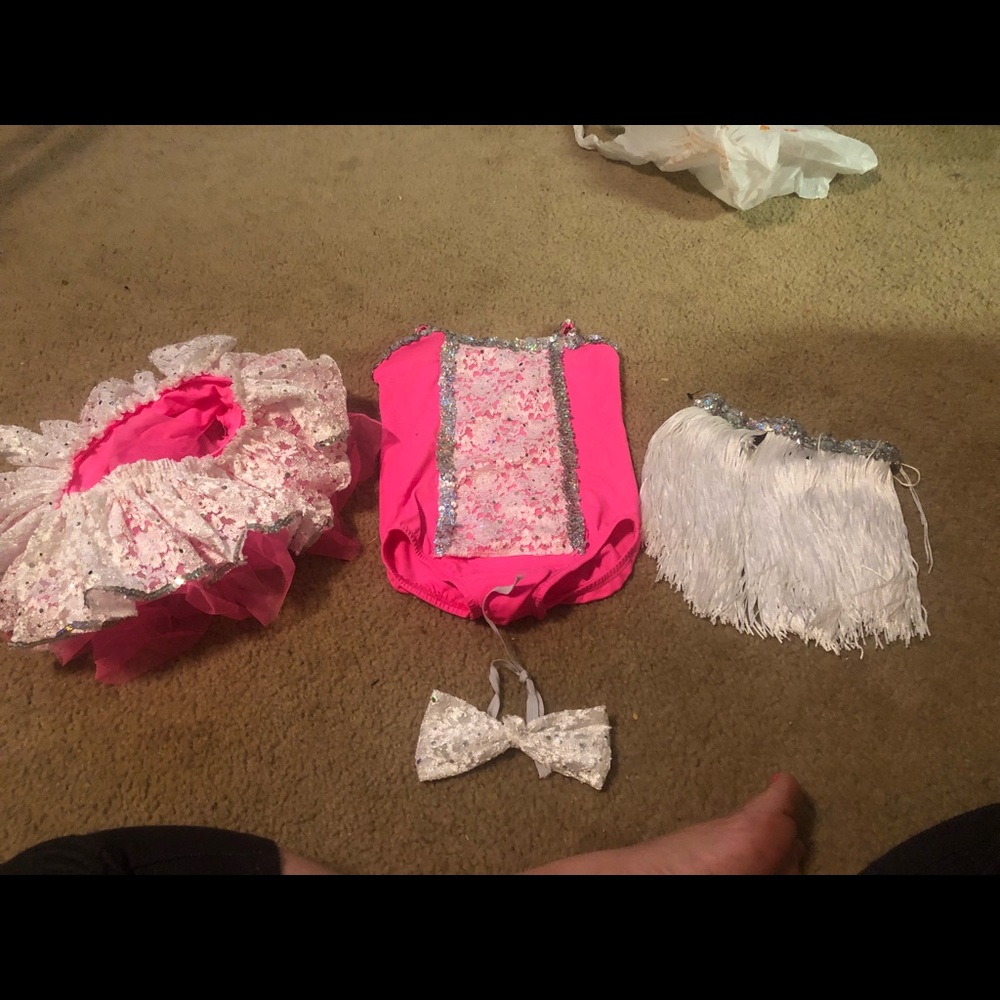 Girls dance costume